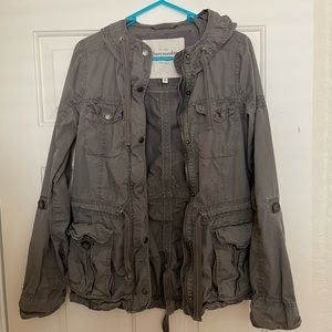Abercrombie and Fitch Gray Jacket